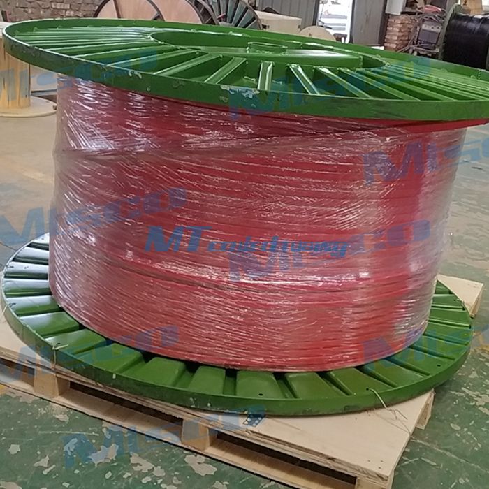 316/316L/316Ti Tubo de línea de control de transporte de tubería de cable de uno o varios núcleos de acero inoxidable